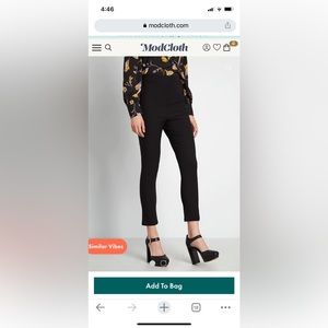 NAVY Modcloth Manhattan Pants NWOT